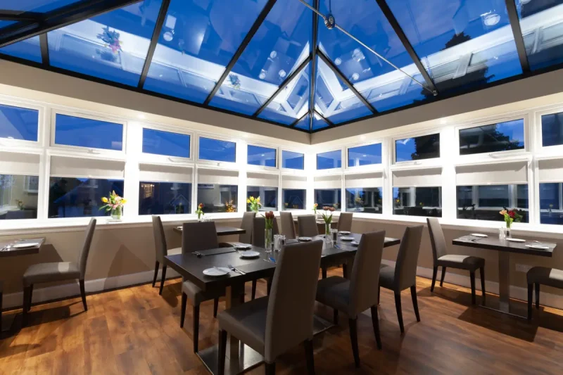 Duchally Country Estate restaurant upper floor
